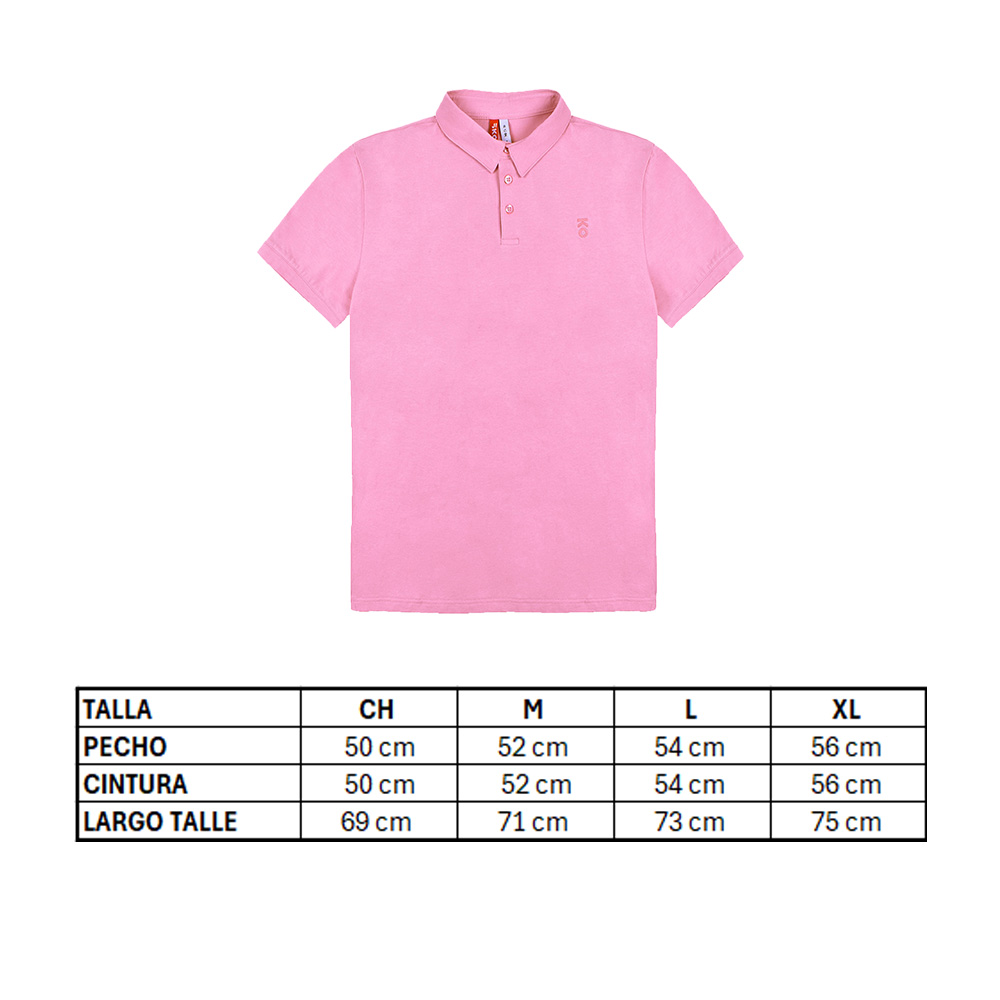 Foto 5 | Camisa Polo Jiko Ai Coral para Hombre