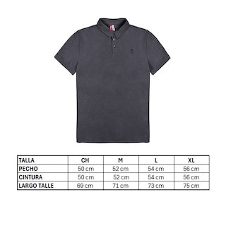 Foto 5 | Polo Jiko Ai Gris para Caballero