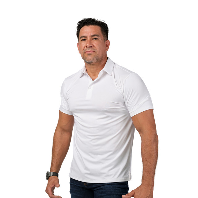 Playera Hugo Valentino Manga Corta para Hombre