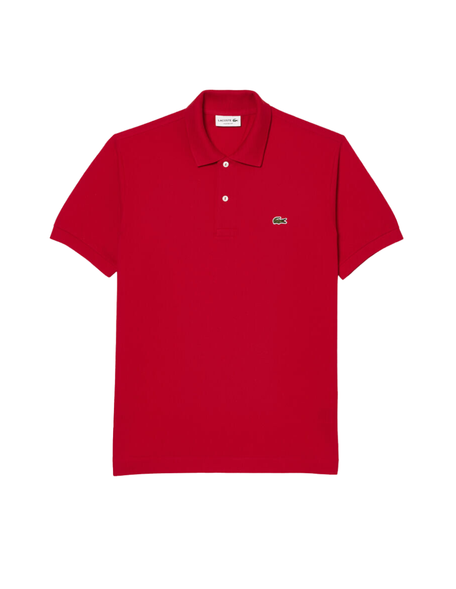 Polo Original Ph4012 Lacoste Color Rojo Para Hombre