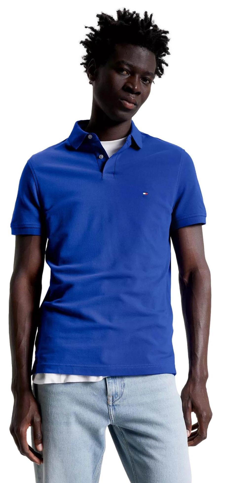 Foto 3 pulgar | Polo Tommy Hilfiger Ultrablue para Hombre - Venta Internacional