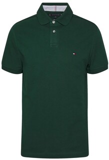 Foto 1 | Polo Tommy Hilfiger Huntergreen de Corte Regular para Hombre - Venta Internacional