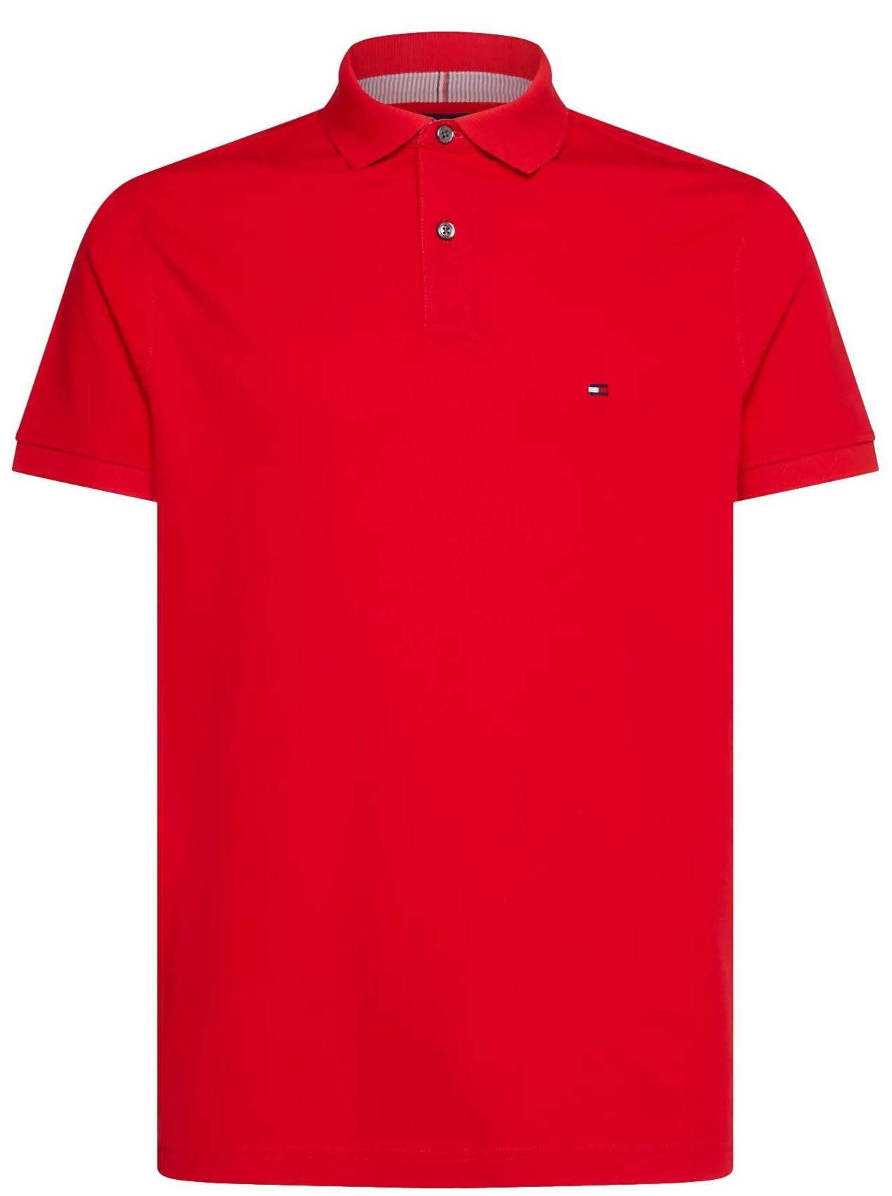 Foto 2 pulgar | Polo Tommy Hilfiger Corte Regular Rojo para Hombre - Venta Internacional