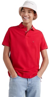 Foto 2 | Polo Tommy Hilfiger Corte Regular Rojo para Hombre - Venta Internacional