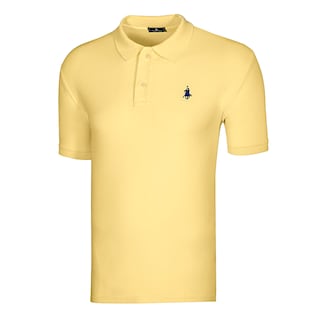 Foto 1 | Polo Club Playera Tipo Polo Para Hombre Amarillo, Anzarun Lite