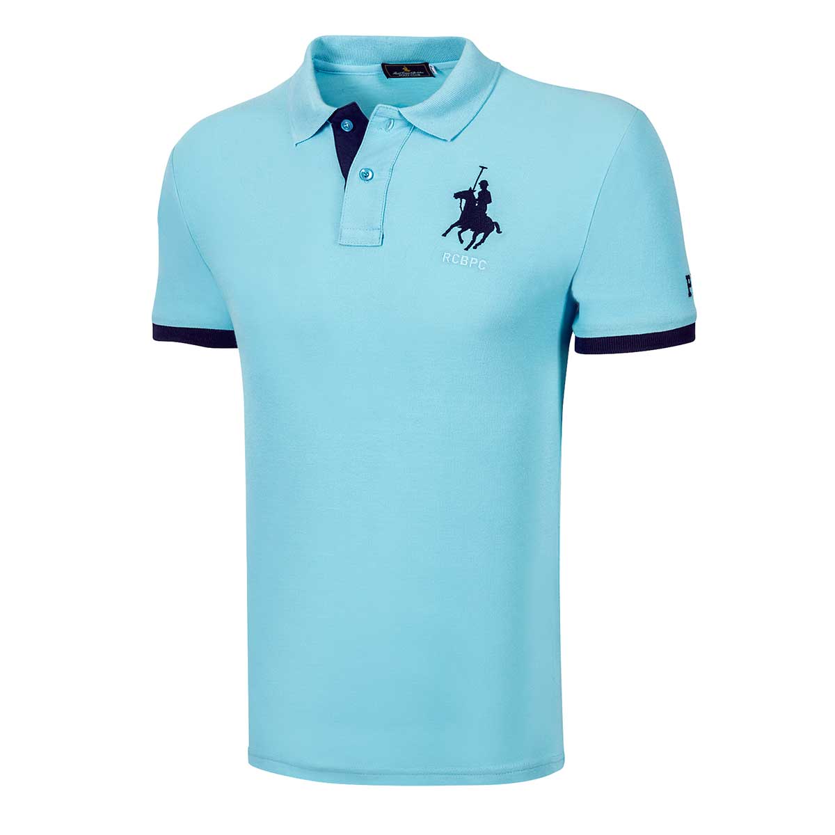 Polo Club Playera Tipo Polo Para Hombre Azul