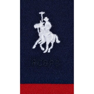 Foto 2 | Polo Club Playera Tipo Polo Para Hombre Marino Blanco Rojo