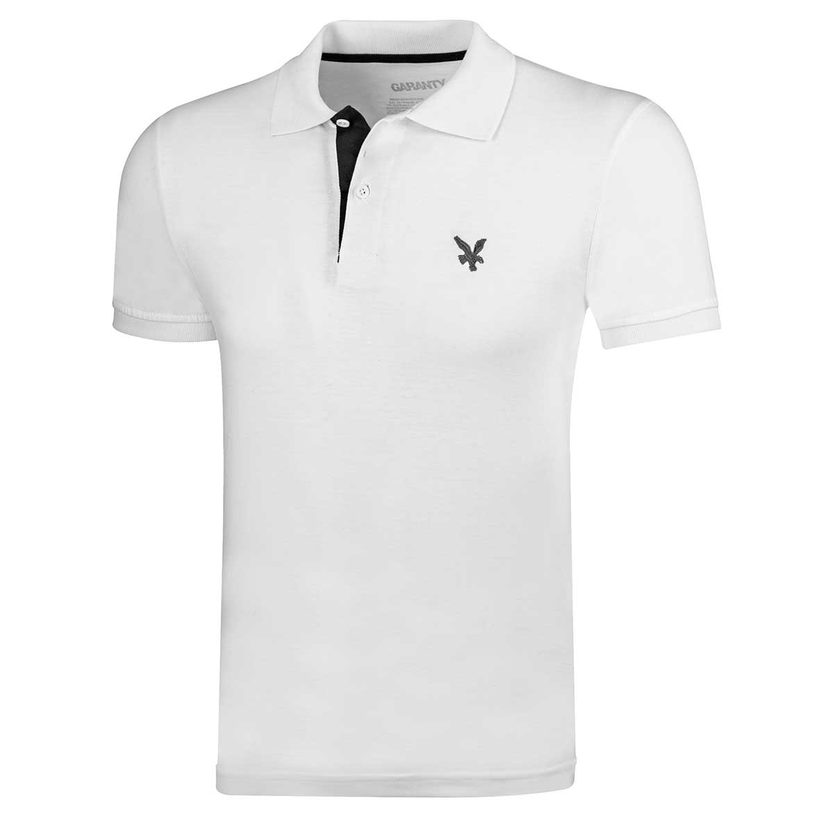Foto 2 pulgar | Felker Playera Tipo Polo Para Hombre Blanco