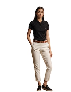 Foto 3 | Playera Tipo Polo Hpc Polo Para Mujer Color Negro
