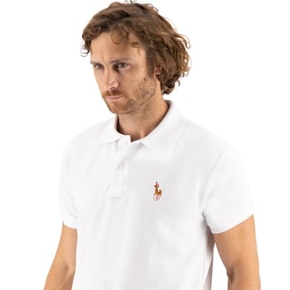 Foto 1 | Playera Tipo Polo Color Blanco Hpc Polo Para Hombre