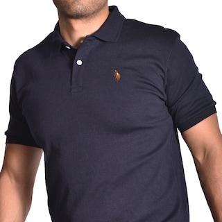 Foto 1 | Playera Tipo Polo Color Marino Hpc Polo Para Hombre