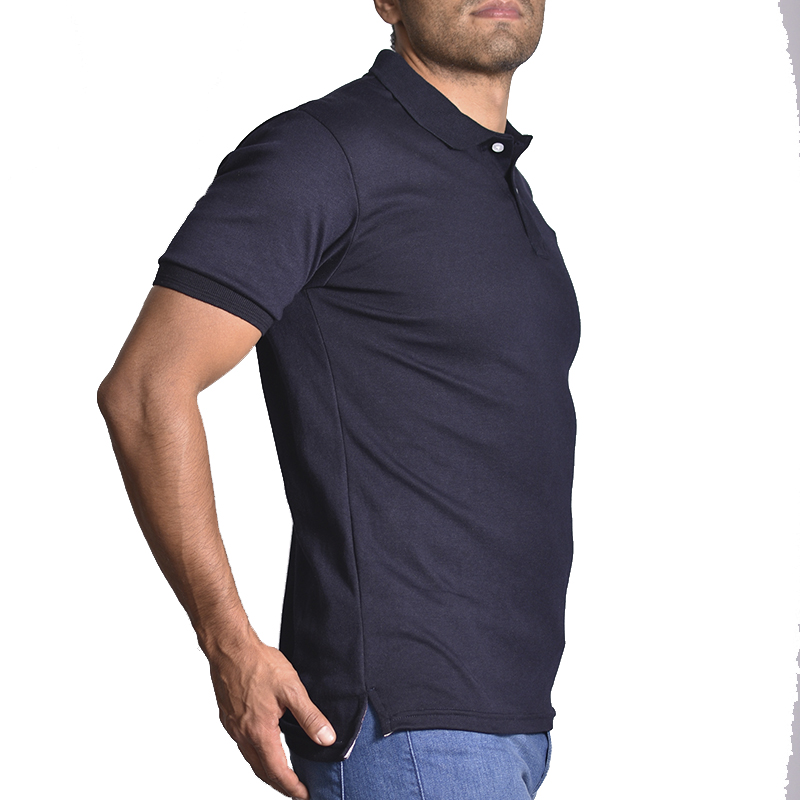 Foto 4 pulgar | Playera Tipo Polo Color Marino Hpc Polo Para Hombre
