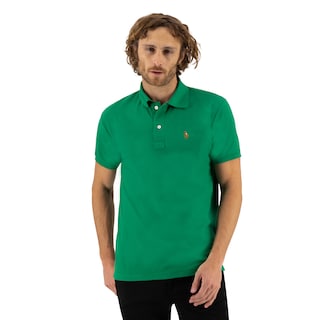 Foto 1 | Playera Tipo Polo Verde Hpc Polo Para Hombre