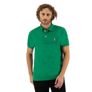 Foto 2 | Playera Tipo Polo Verde Hpc Polo Para Hombre