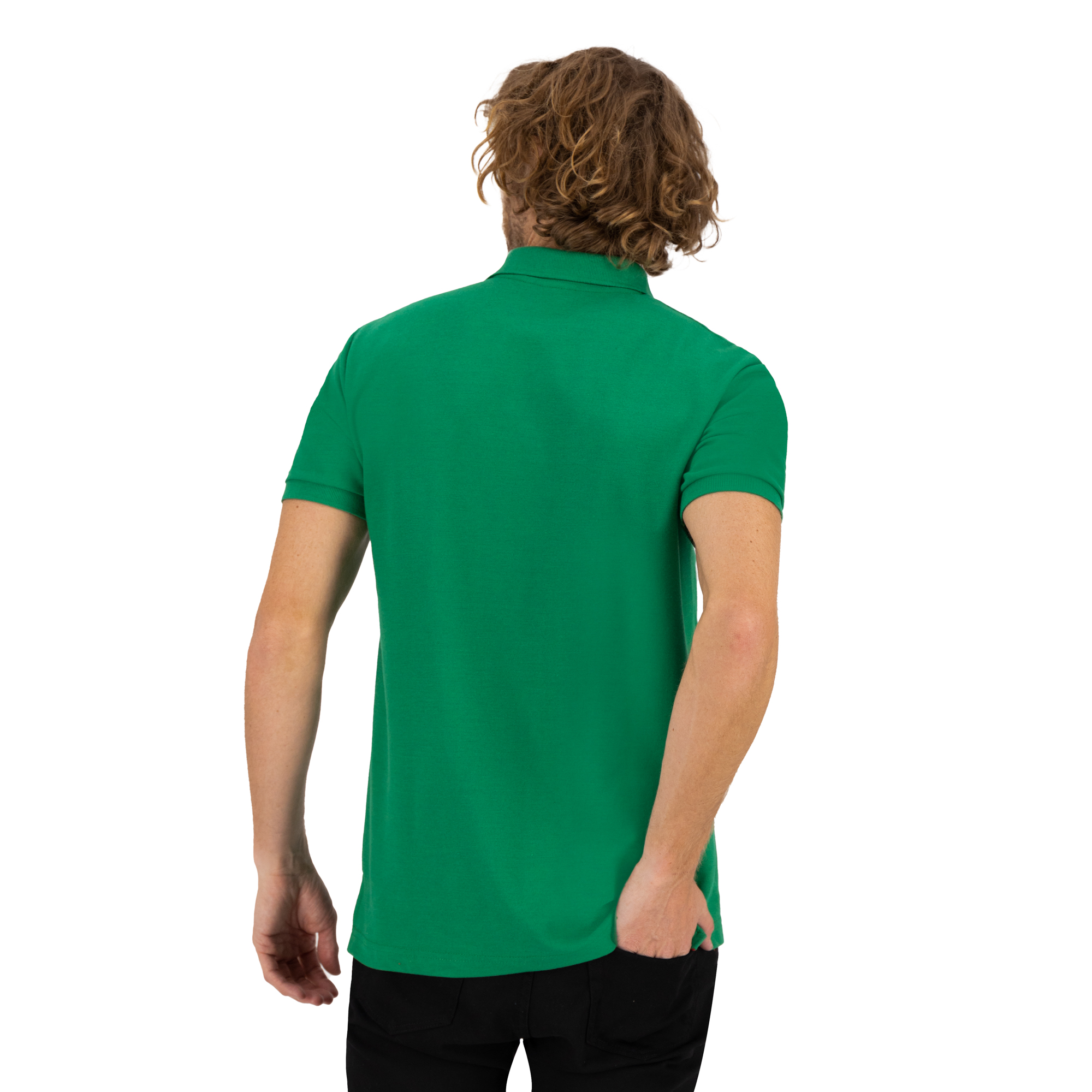 Foto 6 pulgar | Playera Tipo Polo Verde  Hpc Polo  Para Hombre