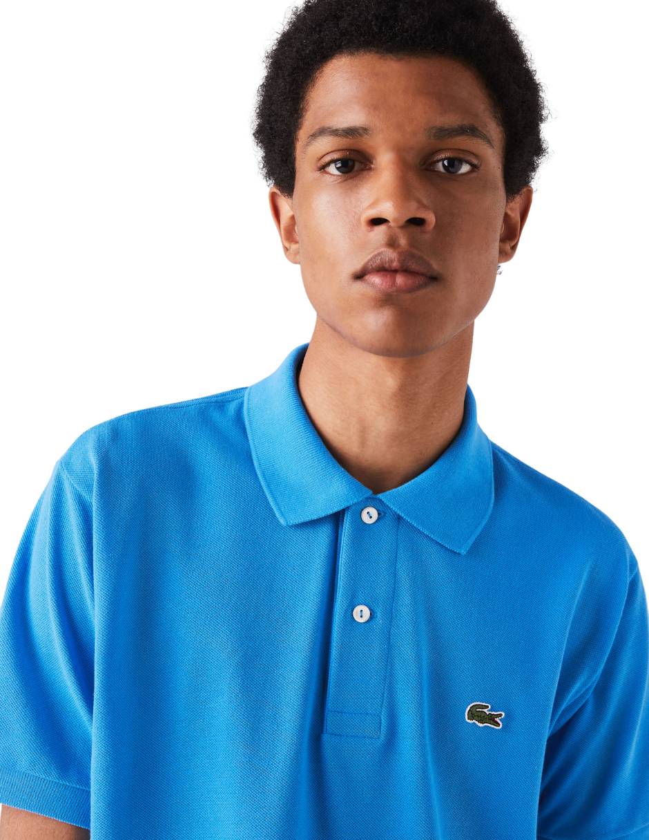 Foto 5 pulgar | Polo Lacoste Hombre Corte Clásico L1212 Azul Plane