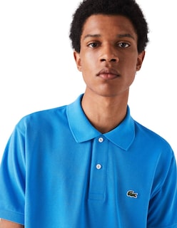 Foto 4 | Polo Lacoste Hombre Corte Clásico L1212 Azul Plane