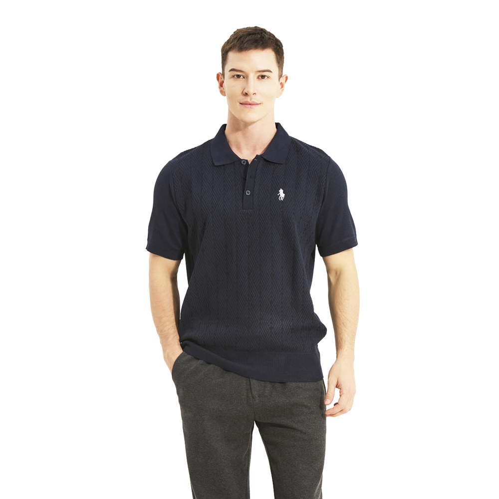 Foto 4 pulgar | Playera Hpc Polo De Caballero