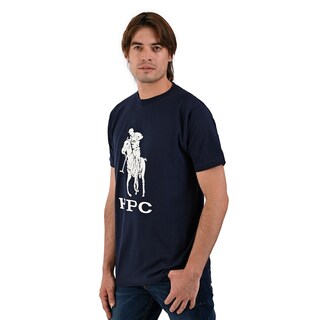 Foto 3 | Playera Estampada Hpc Polo Color Marino