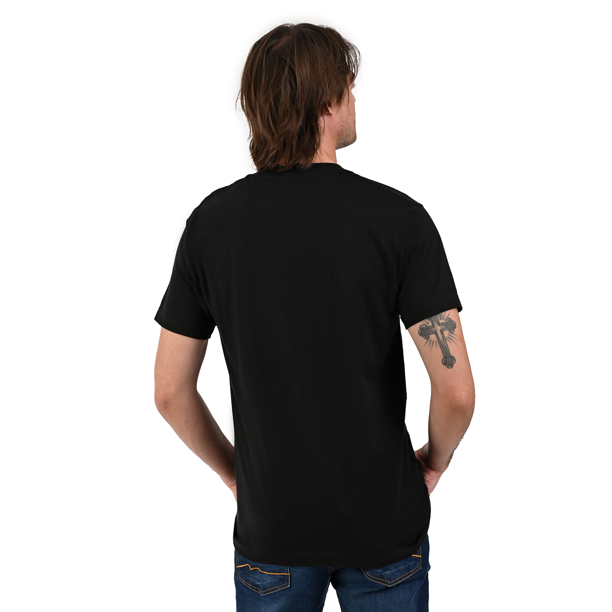 Foto 4 | Playera Estampada Hpc Polo Color Negro