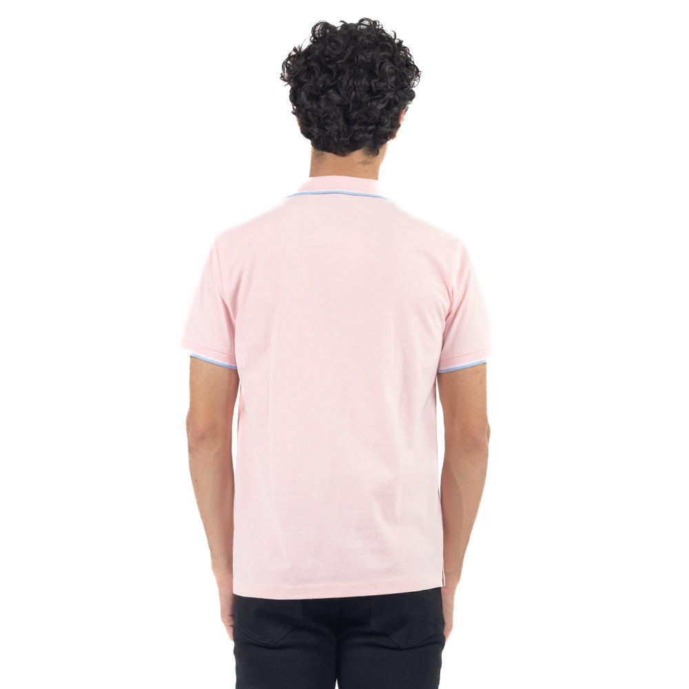 Foto 4 pulgar | Playera Cuello Polo Lisa Para Hombre