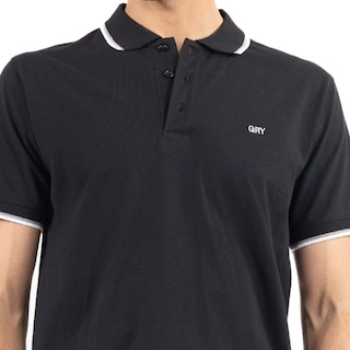 Foto 4 | Playera Cuello Polo Lisa Para Hombre