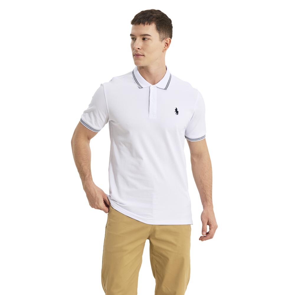 Foto 5 pulgar | Playera Polo De Caballero