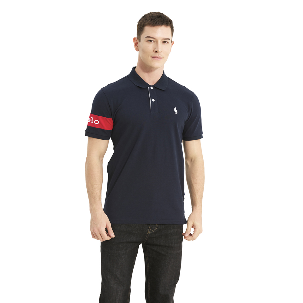 Foto 5 pulgar | Playera Polo De Caballero