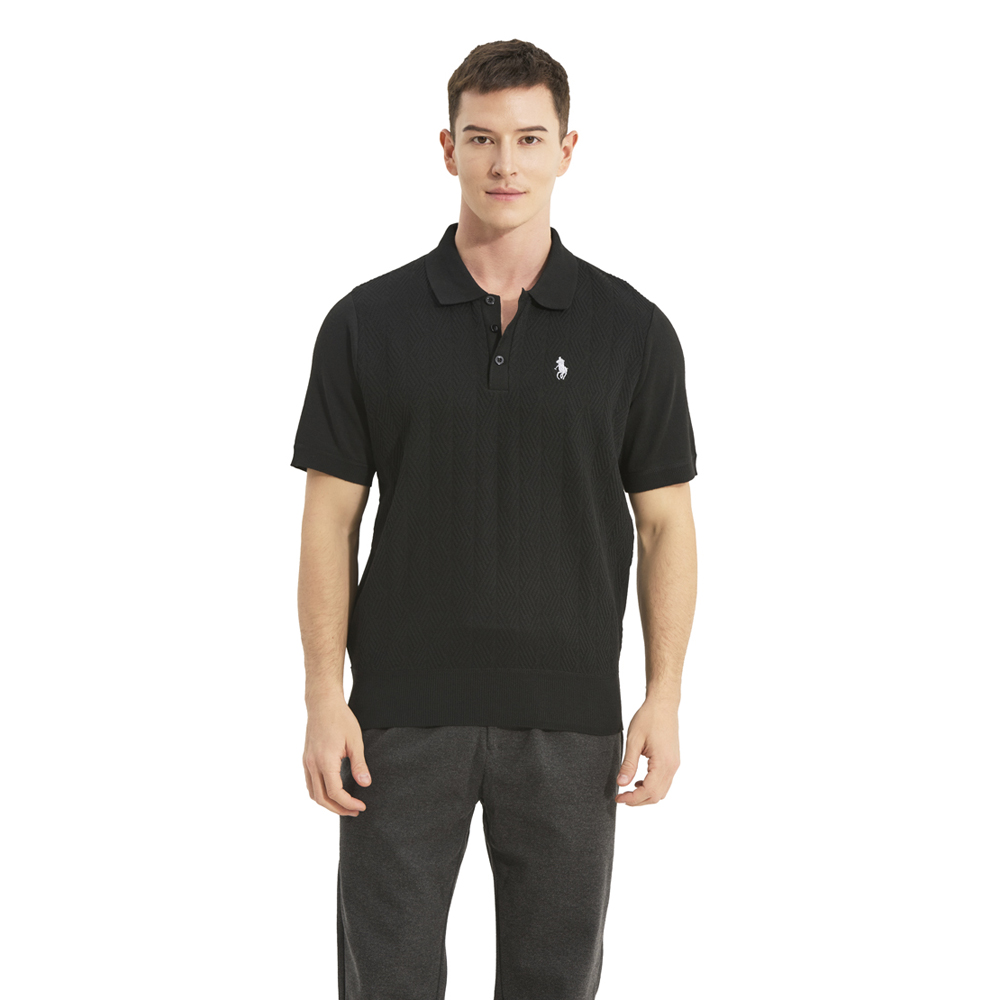 Playera Polo De Caballero