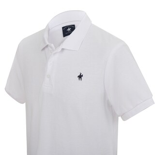 Foto 2 | Playera Polo Lisa Color Blanco Rock Hampton Polo Team