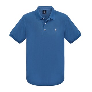 Foto 1 | Playera Polo Lisa Color Petroleo Rock Hampton Polo Team