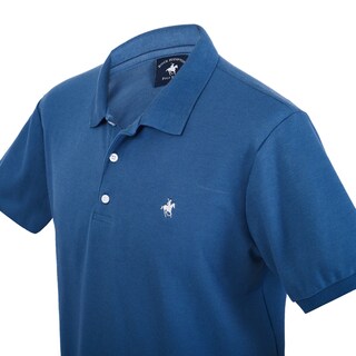 Foto 2 | Playera Polo Lisa Color Petroleo Rock Hampton Polo Team