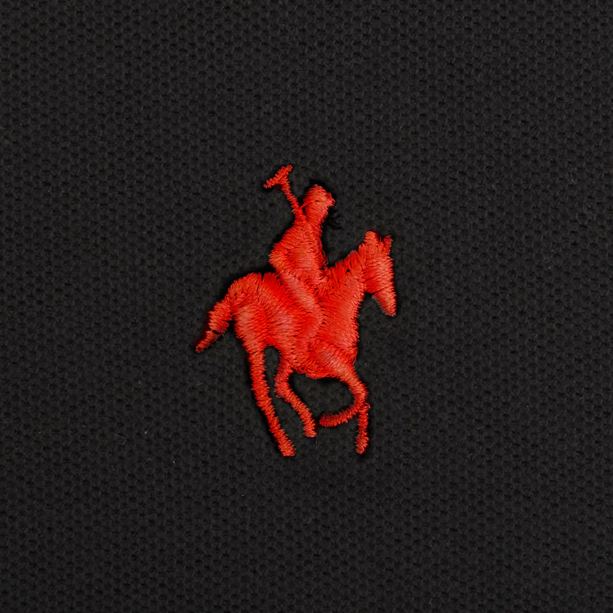 Foto 3 | Playera Polo Lisa Color Negro Rock Hampton Polo Team