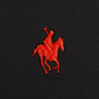 Foto 3 | Playera Polo Lisa Color Negro Rock Hampton Polo Team