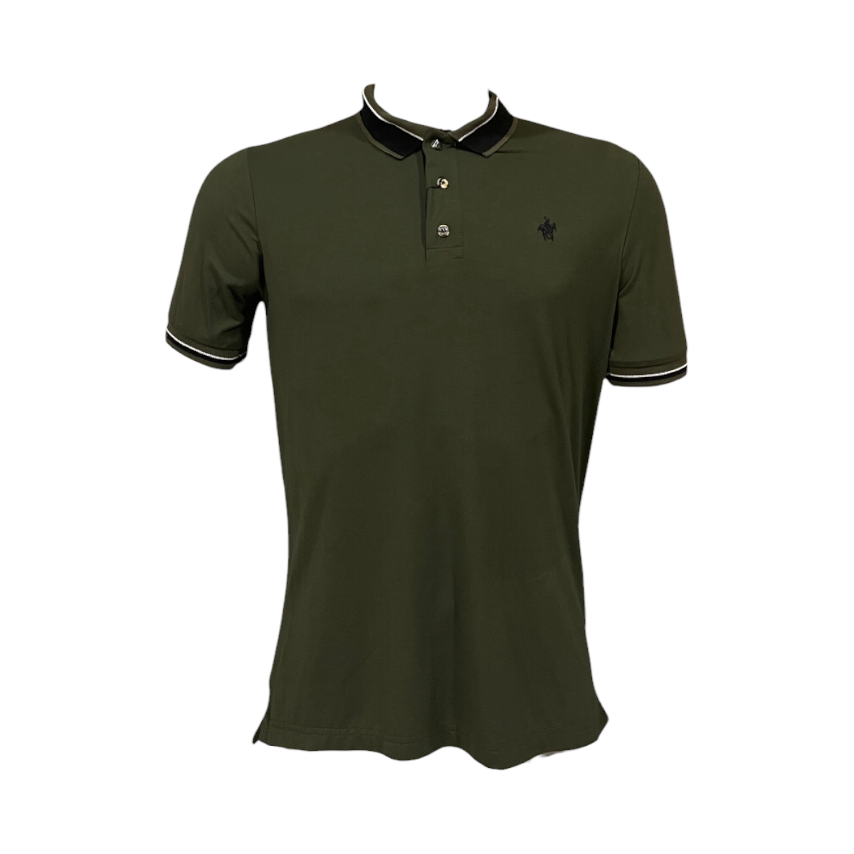 Foto 1 | Playera Polo Color Olivo Rock Hampton Polo Team
