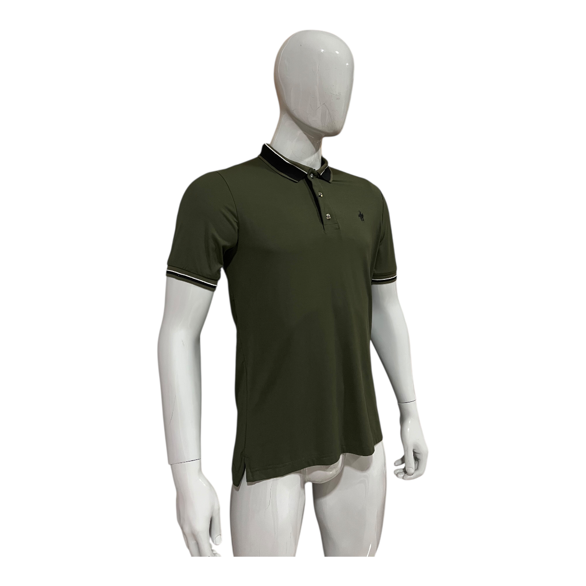 Foto 3 | Playera Polo Color Olivo Rock Hampton Polo Team