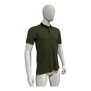 Foto 3 | Playera Polo Color Olivo Rock Hampton Polo Team