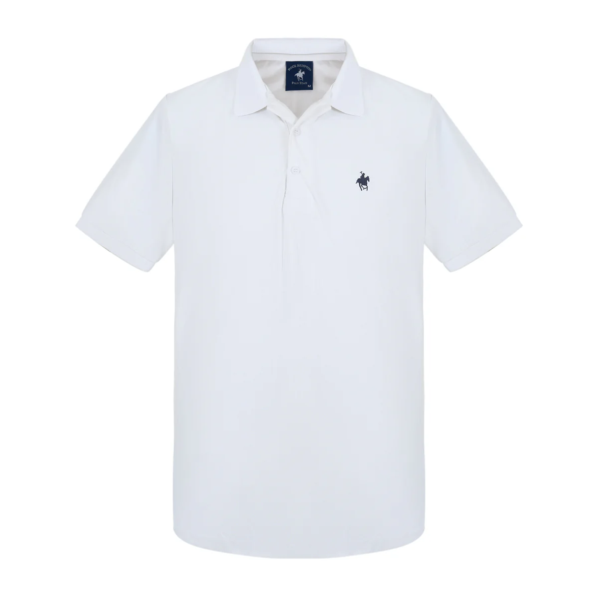 Playera Polo Color Blanco Rock Hampton Polo Team