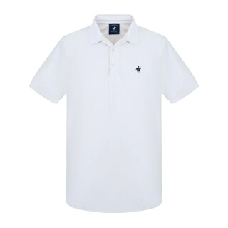 Foto 1 | Playera Polo Color Blanco Rock Hampton Polo Team