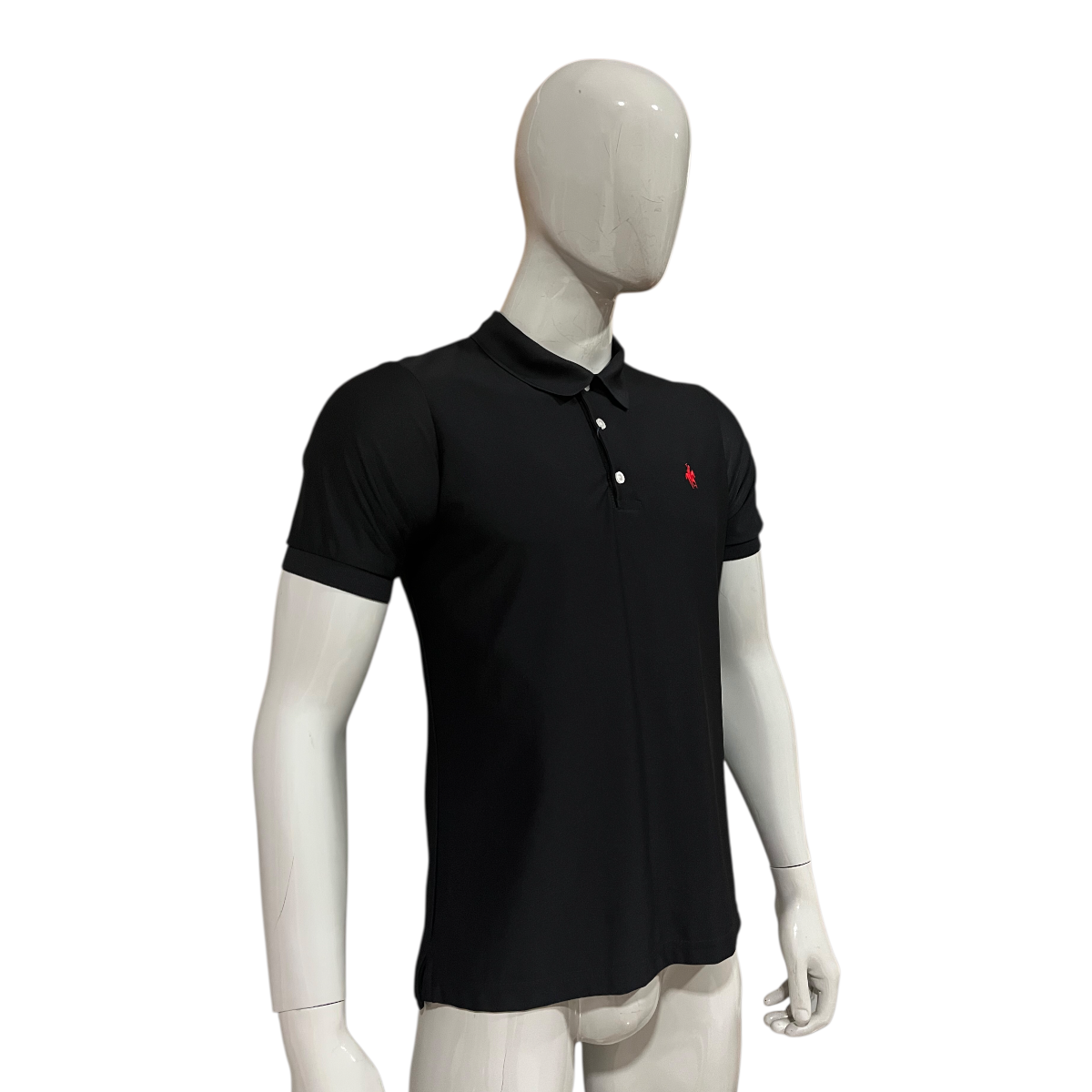 Foto 3 pulgar | Playera Polo Color Negro Rock Hampton Polo Team