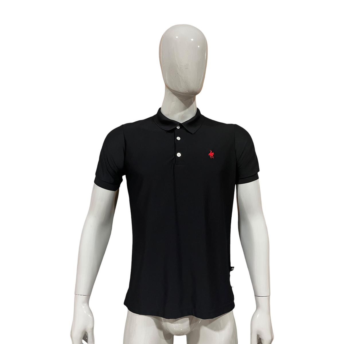 Foto 4 pulgar | Playera Polo Color Negro Rock Hampton Polo Team