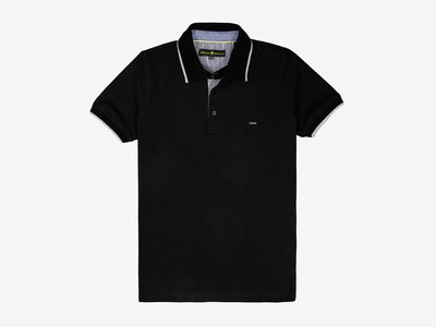 Foto 1 | Playera Polo Caballero Brug Cairo Negro
