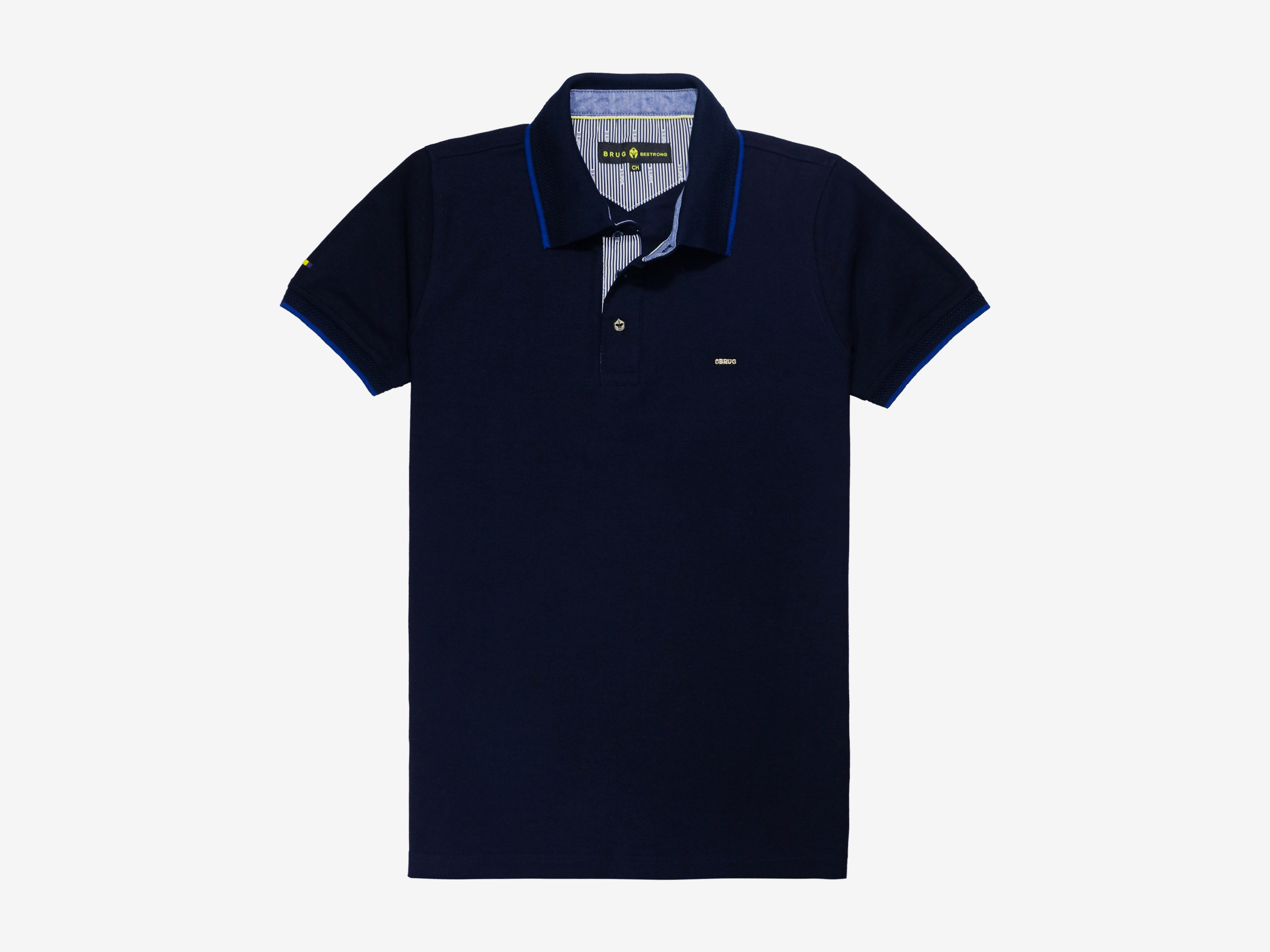 Playera Polo Caballero Brug  Cairo Marino