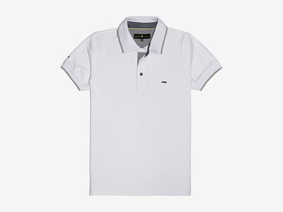 Foto 1 | Playera Polo Caballero Brug Cairo Blanco