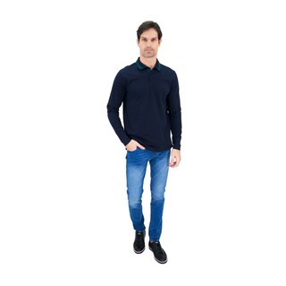 Foto 2 | Playera Polo Hombre Kenneth Cole Kcoi24pol27 Azul Marino Algodón