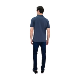 Foto 4 | Playera Polo Hombre Kenneth Cole Kcoi24pol25 Gris Oscuro Casual