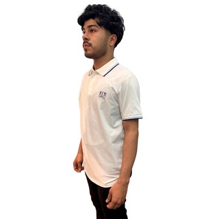 Foto 2 | Playera Polo Hombre Kenneth Cole Kcpv25pol16 Blanco Casual