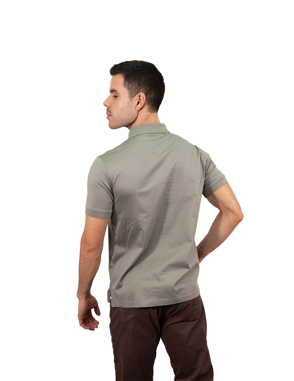 Foto 4 pulgar | Playera Polo Hombre Kenneth Cole Kcpv24pol16 Verde Casual