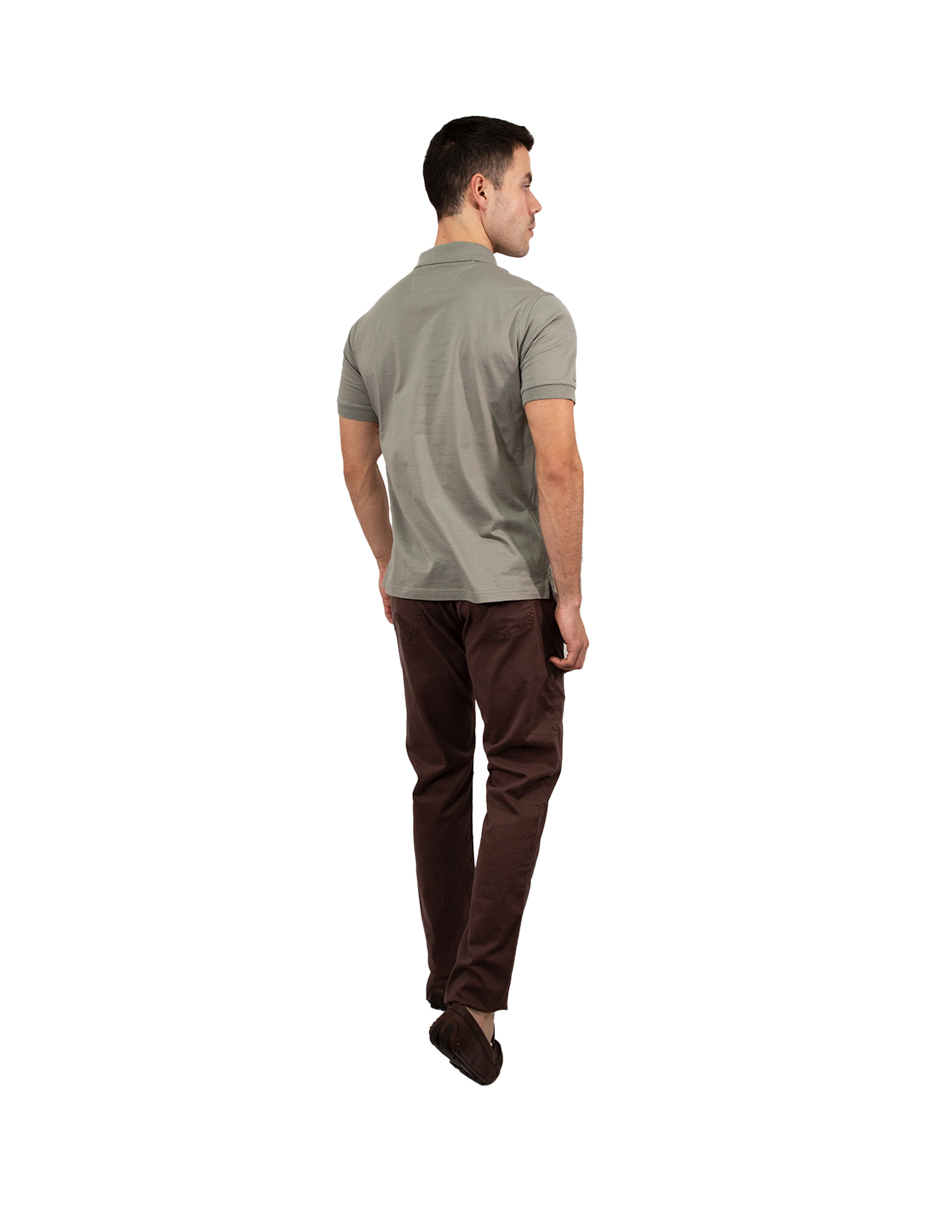 Foto 4 | Playera Polo Hombre Kenneth Cole Kcpv24pol16 Verde Casual