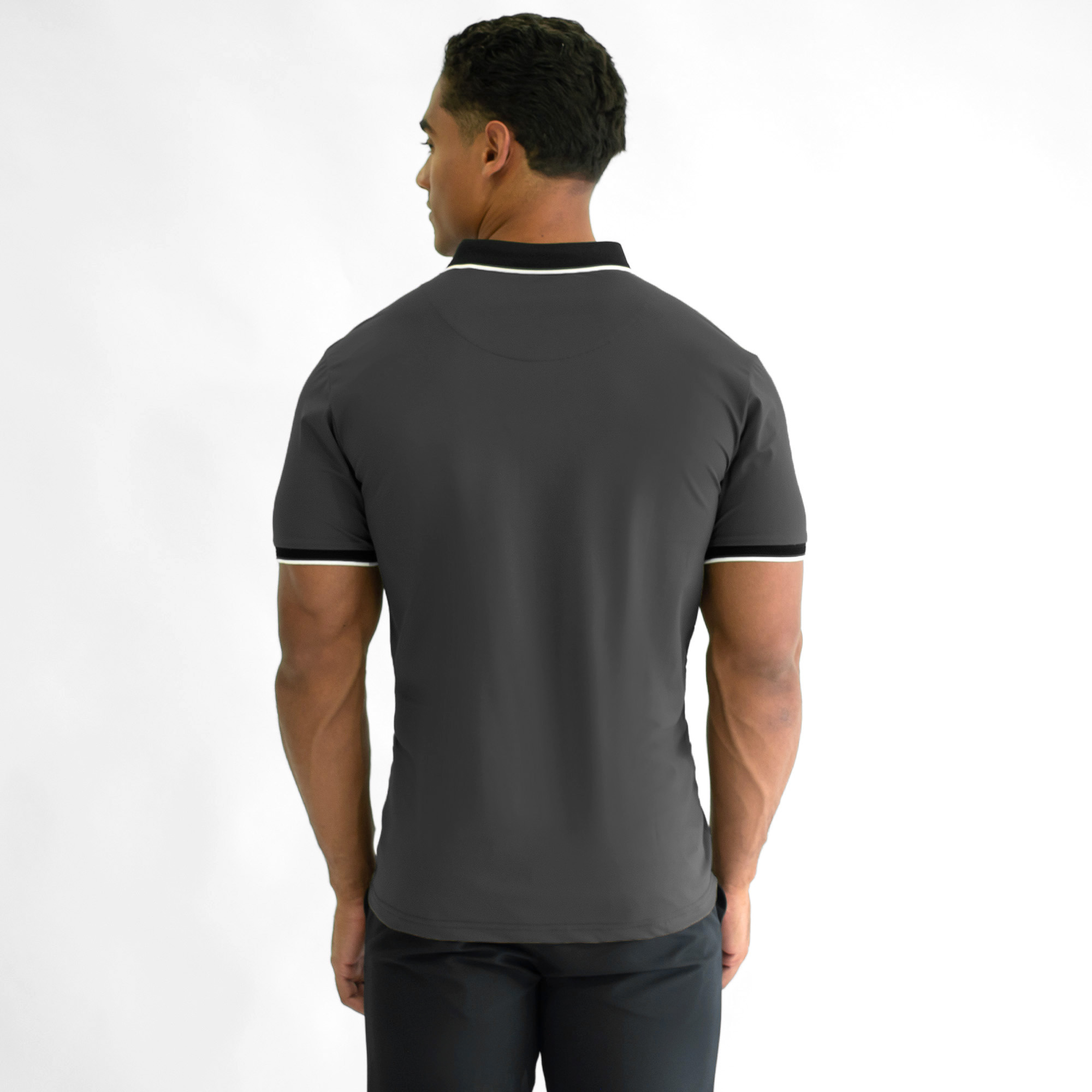 Foto 3 pulgar | Playera Polo Generra Con Ribetes Para Hombre